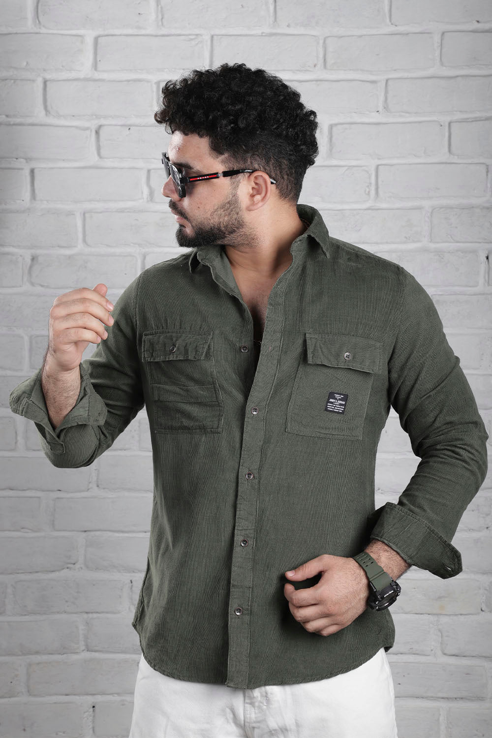 THE BEAR HOUSE Men Washed Casual Green Shirt - Buy THE BEAR HOUSE Men  Washed Casual Green Shirt Online at Best Prices in India | Flipkart.com